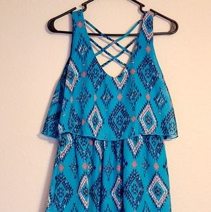 Speechless Misses Boho Dress Size Med